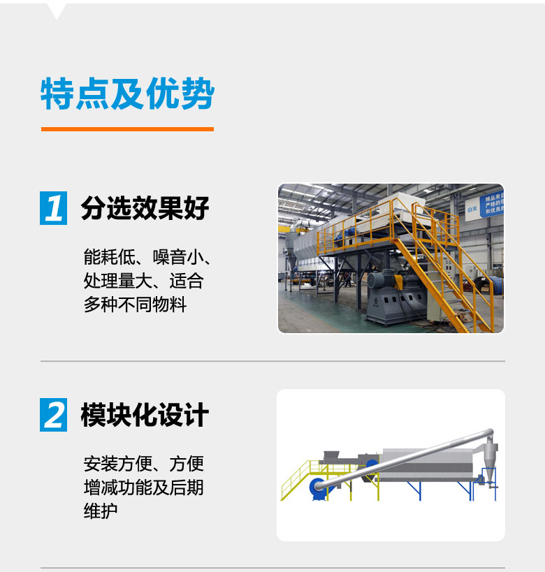 新產品｜凯时k8新研製投產的DAS系列風選機即將服務於江蘇鹽城建築固廢資源化項目